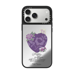 Purple Rose 銀鏡黑邊