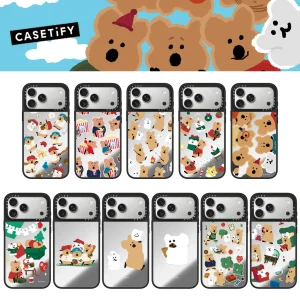 聯名Dinotaeng柿子熊 適用 iPhone12-17系列